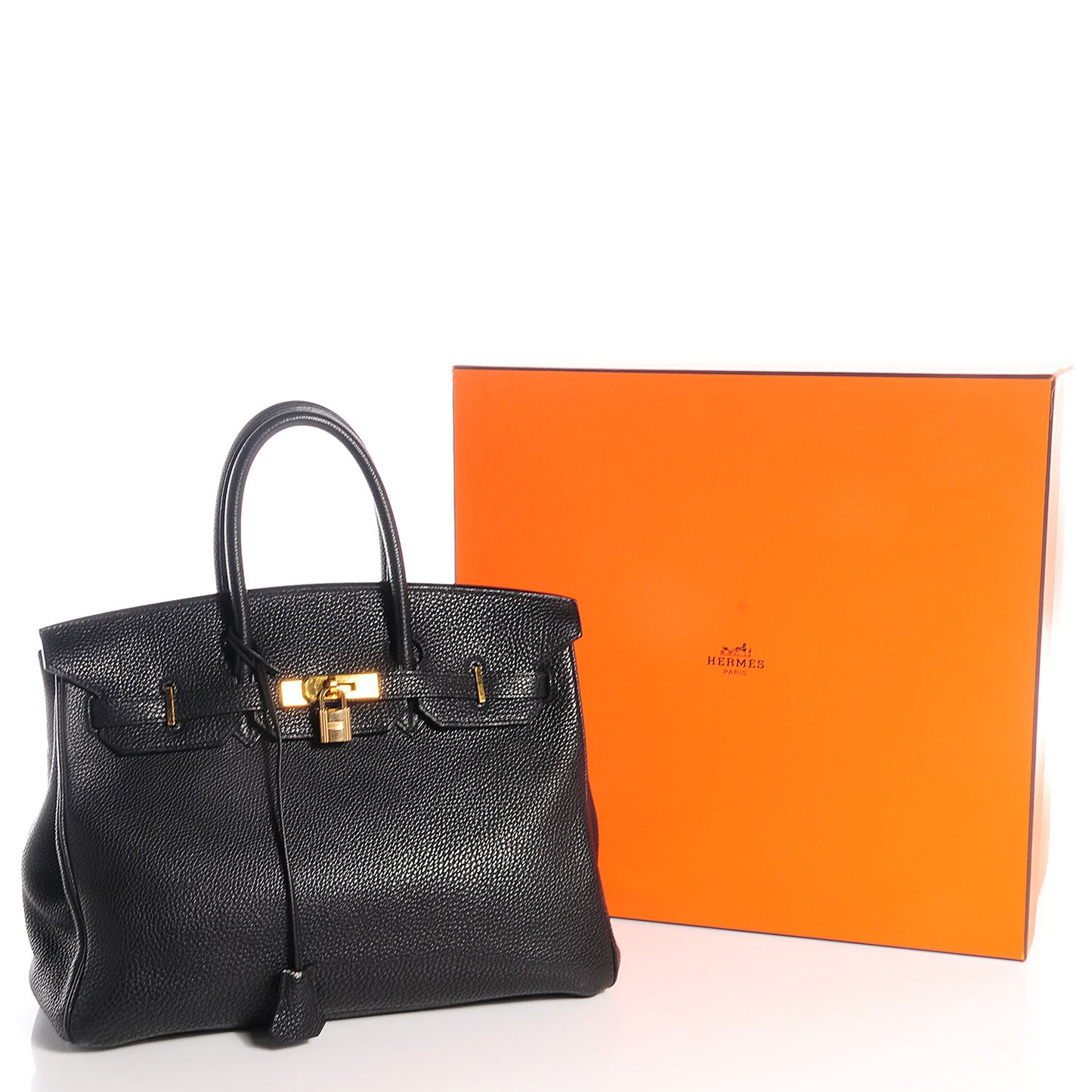 Togo Birkin 35 Black