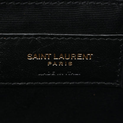 Saint Laurent Calfskin Matelasse Monogram Lou Camera Bag Cinnamon 6 of 10