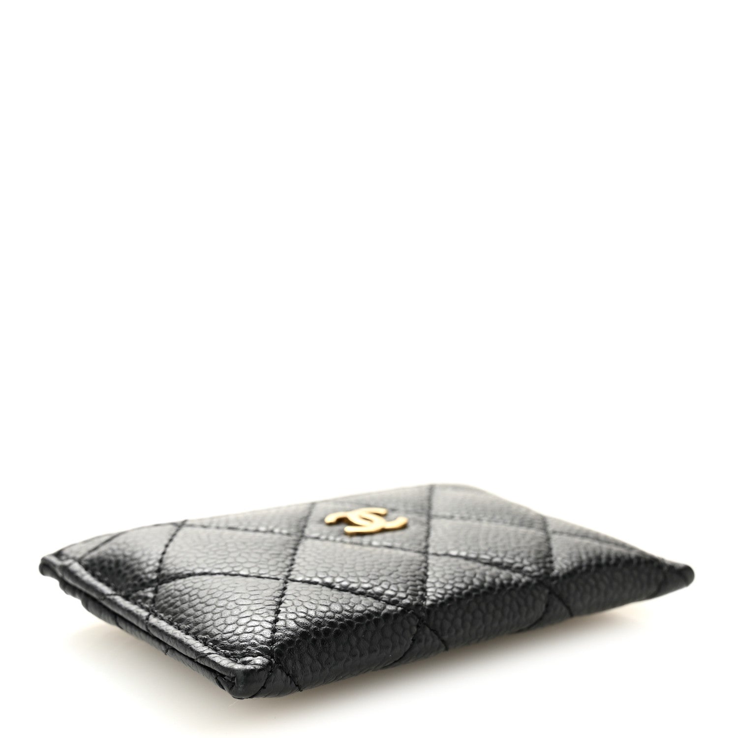 Chanel Caviar Quilted Card Holder Black 4 of 9
