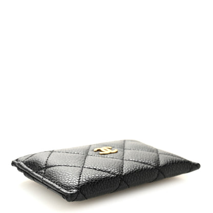 Chanel Caviar Quilted Card Holder Black 4 of 9