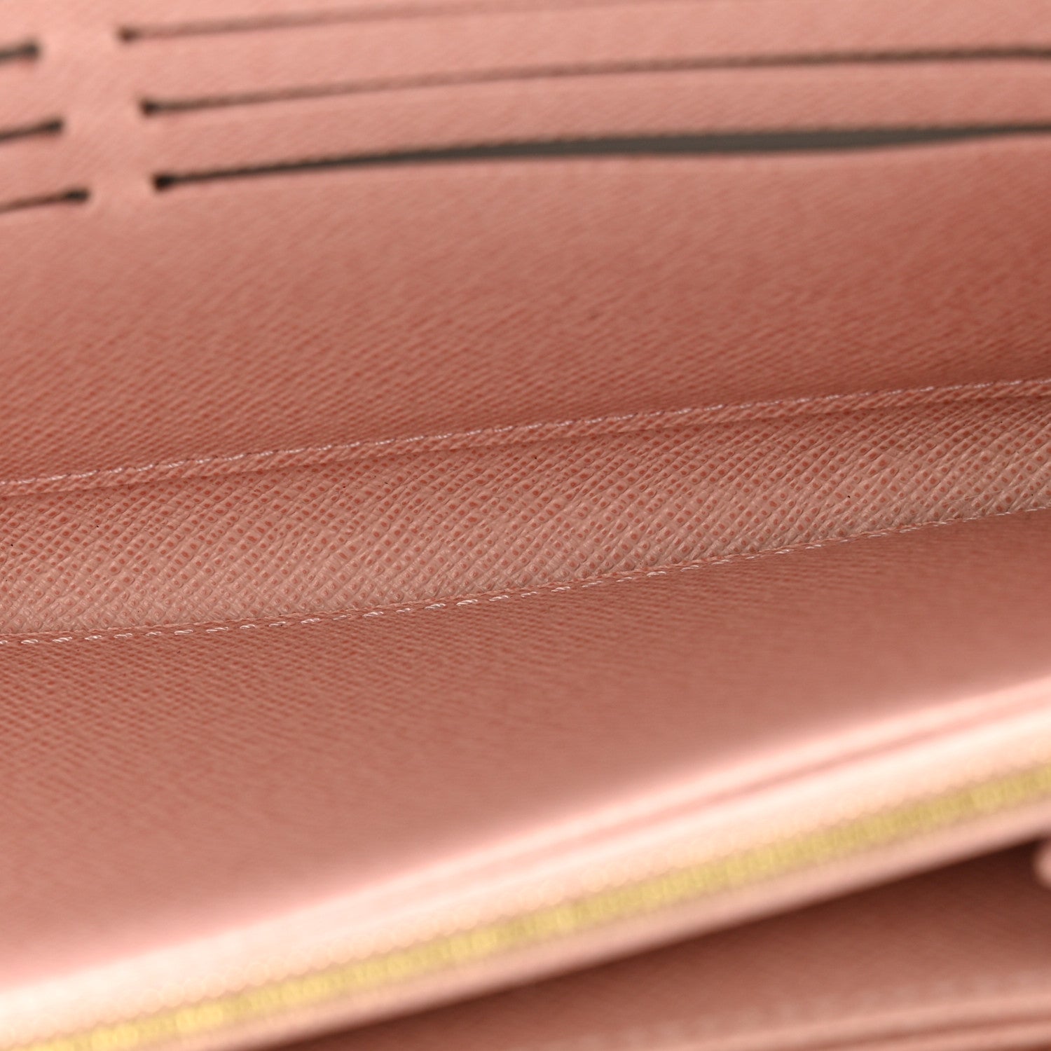 Louis Vuitton Damier Azur Zippy Wallet Rose Ballerine 5 of 14