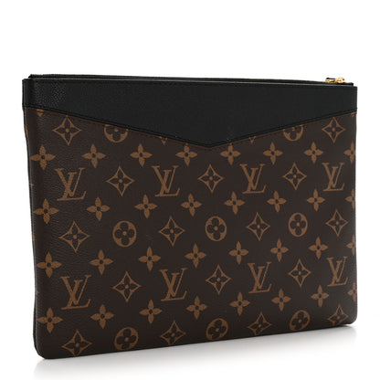 Louis Vuitton Monogram Daily Pouch Black 3 of 7