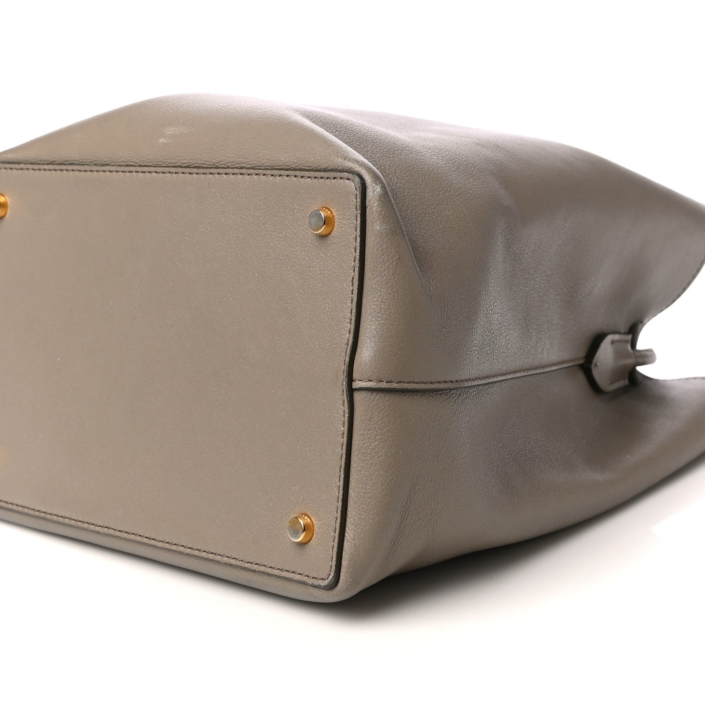 Calfskin Double Tassel Bucket Bag