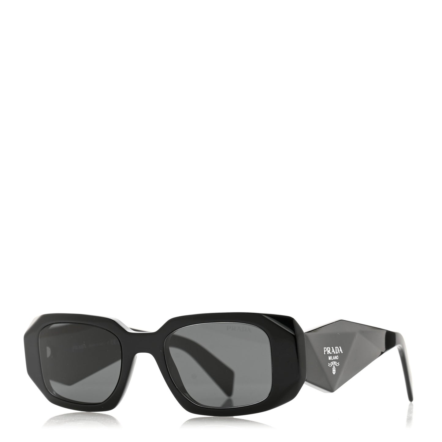 Acetate Symbole Sunglasses SPR 17W Black