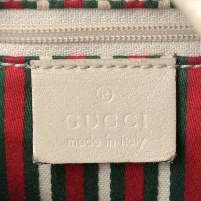 Gucci Monogram Medium New Britt Hobo Off White 6 of 21
