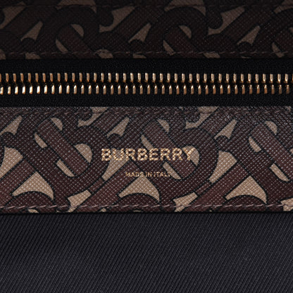 Burberry E-Canvas Monogram Stripe Backpack Bridle Brown 5 of 9