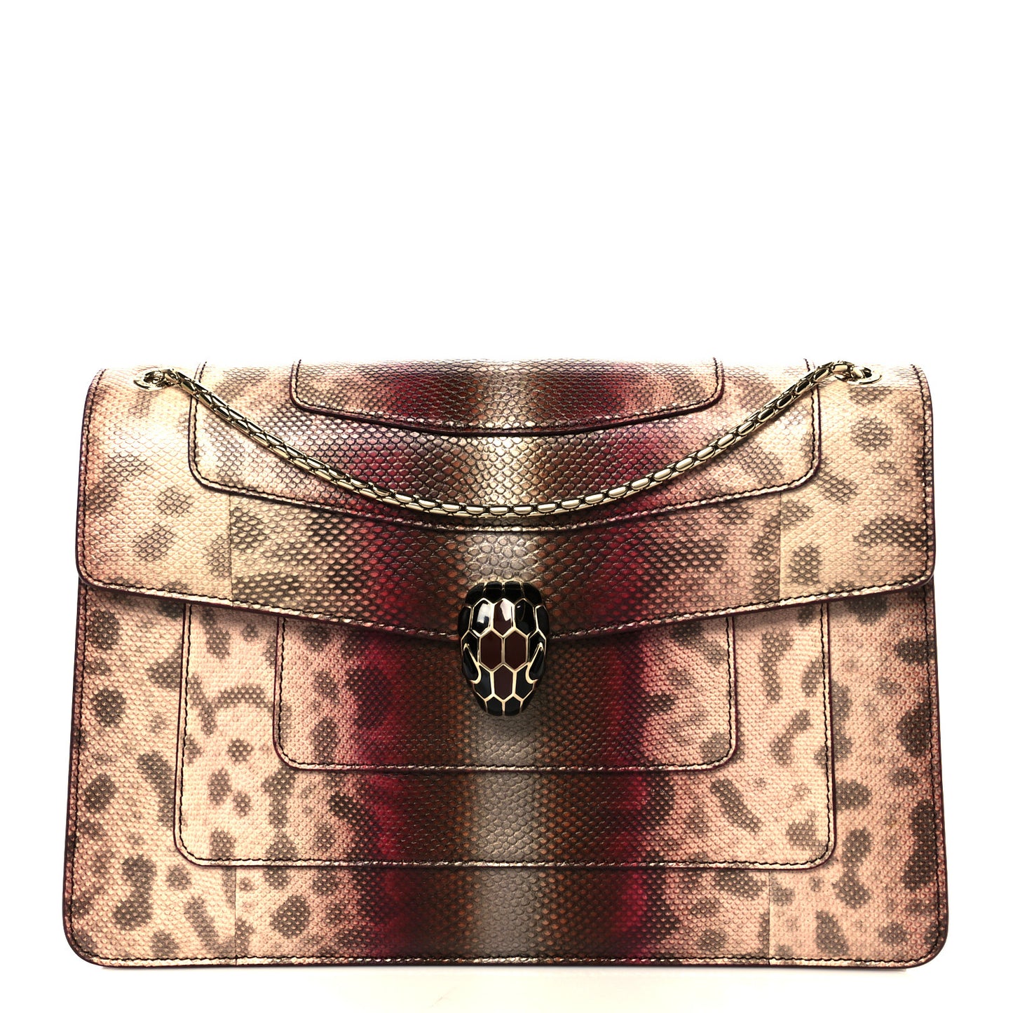 Karung Serpenti Forever Crossbody Burgundy