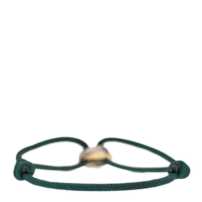 Cartier 18k Pink Yellow White Gold Trinity Adjustable Cord Bracelet Green 2 of 4