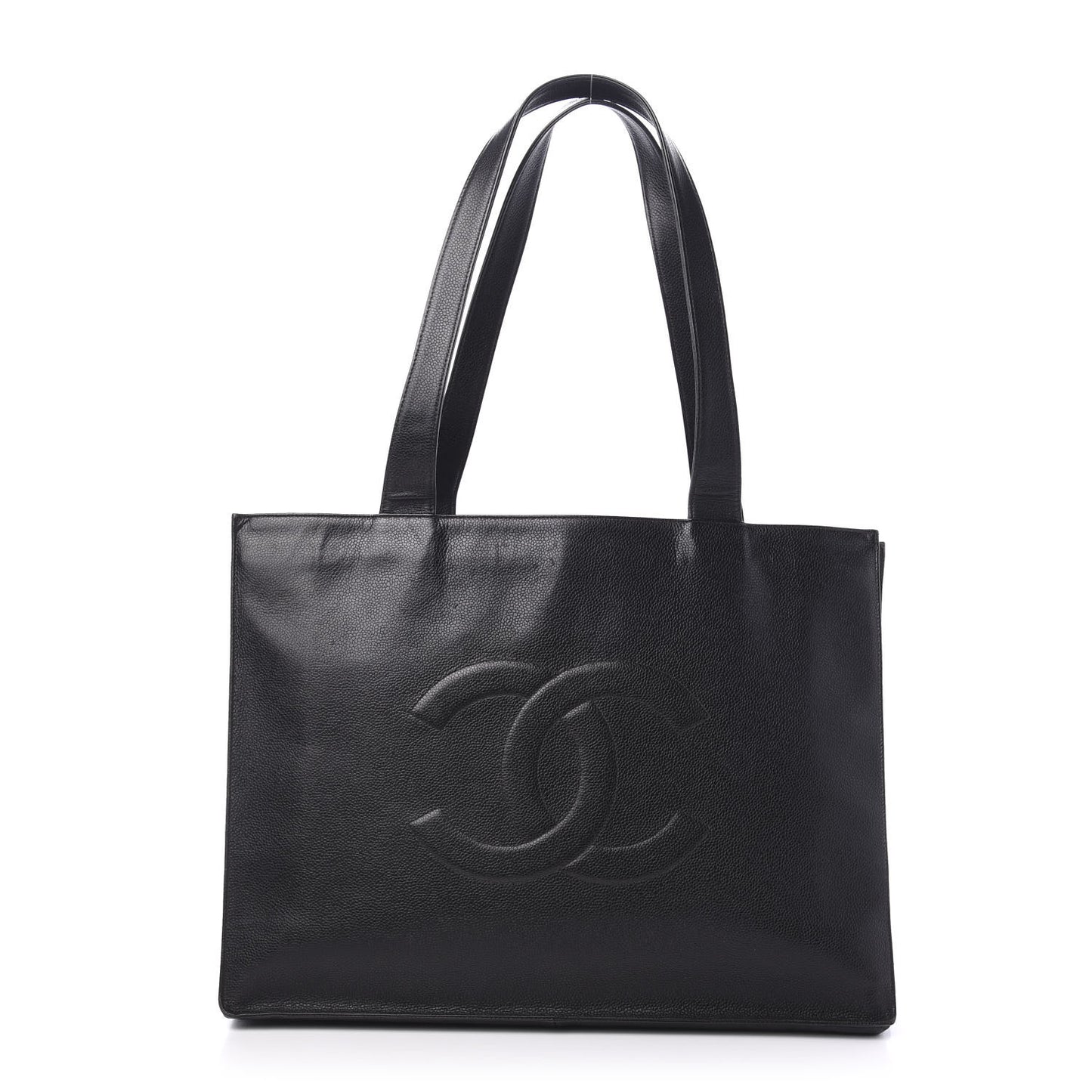 Caviar CC Shoulder Bag Black