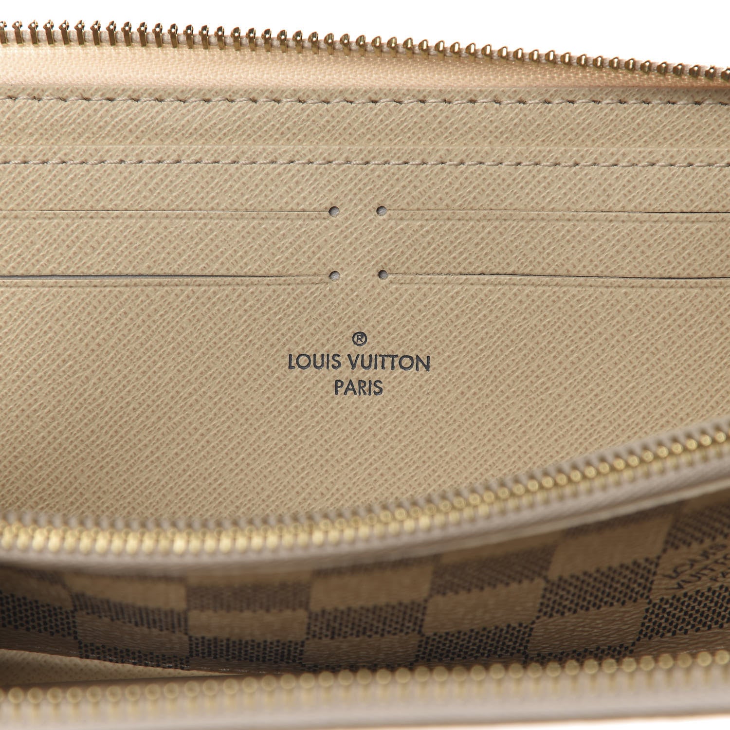 Louis Vuitton Damier Azur Clemence Wallet 6 of 7