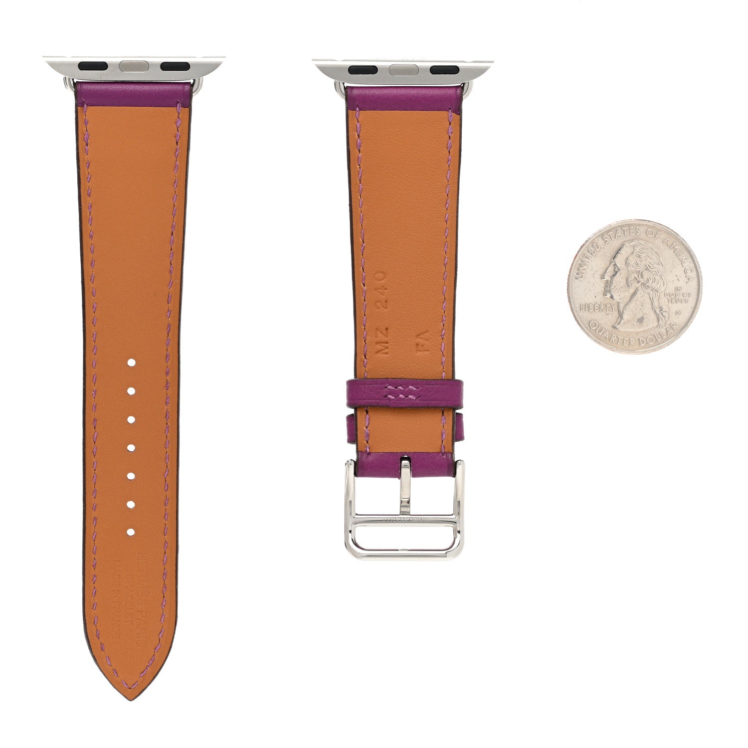Hermes Swift 40mm Apple Watch Single Tour Band Anemone 2 of 8