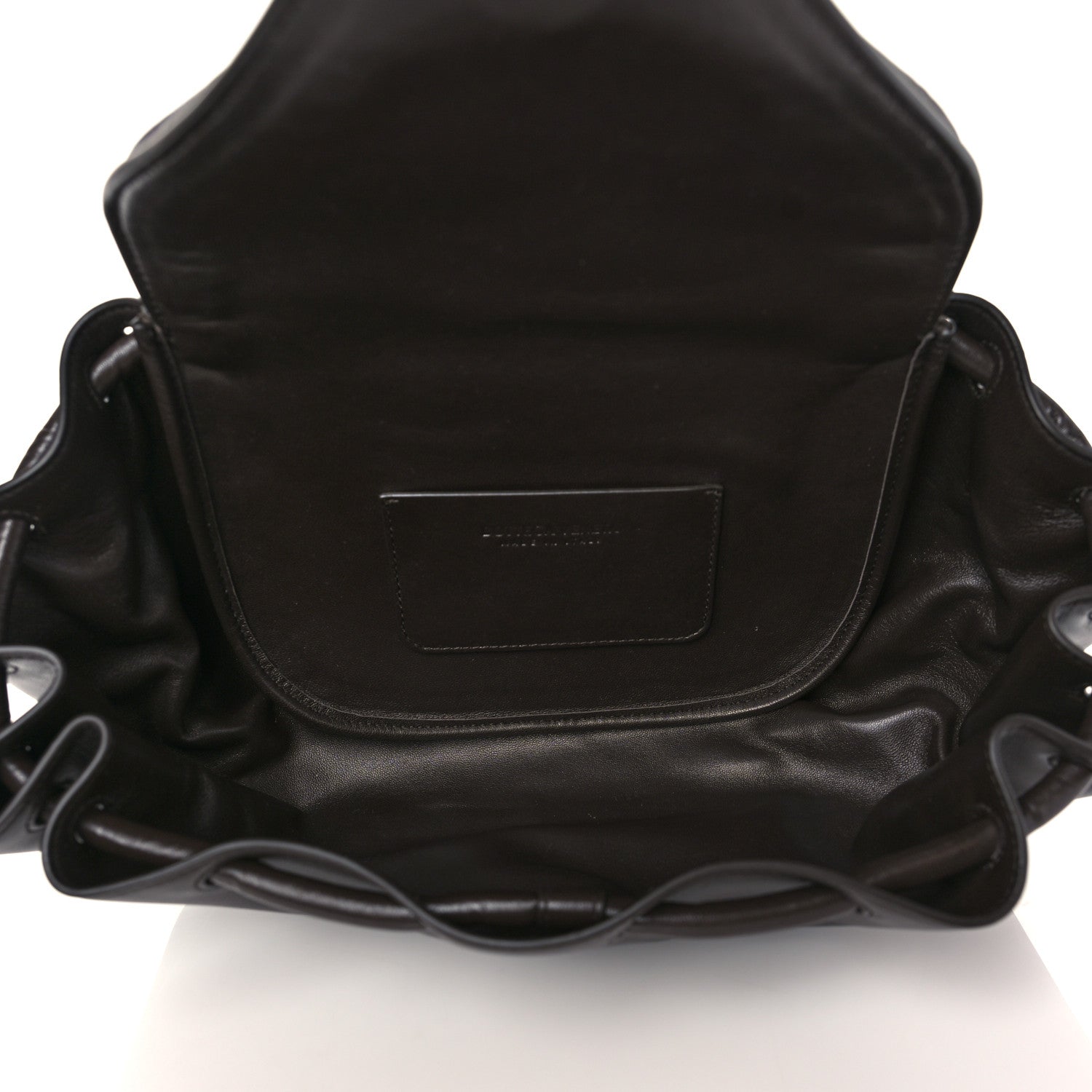 Bottega Veneta Lambskin Small Beak Triangle Flap Shoulder Bag Fondant 9 of 17