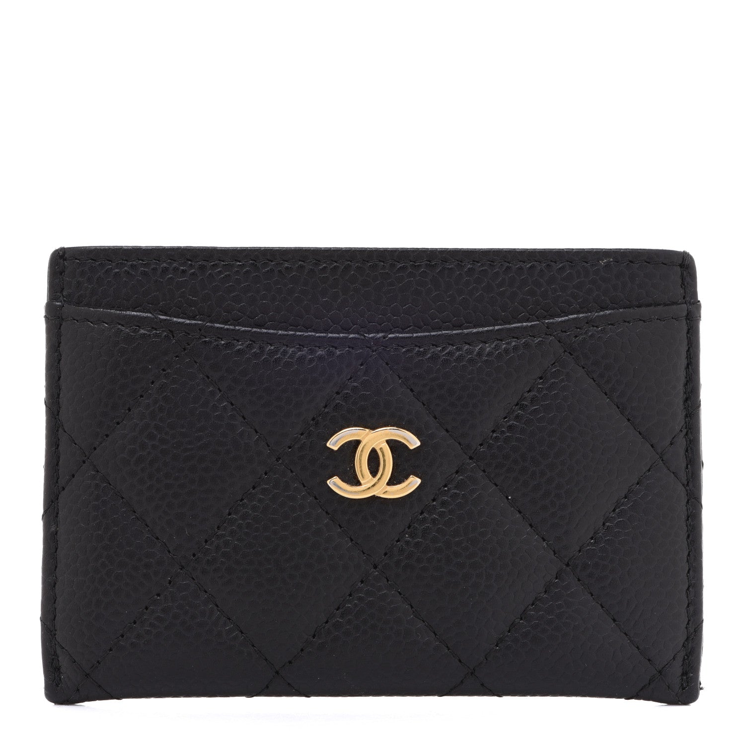 Chanel Caviar Quilted Card Holder Black 1 of 9