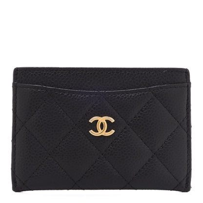 Chanel Caviar Quilted Card Holder Black 1 of 9