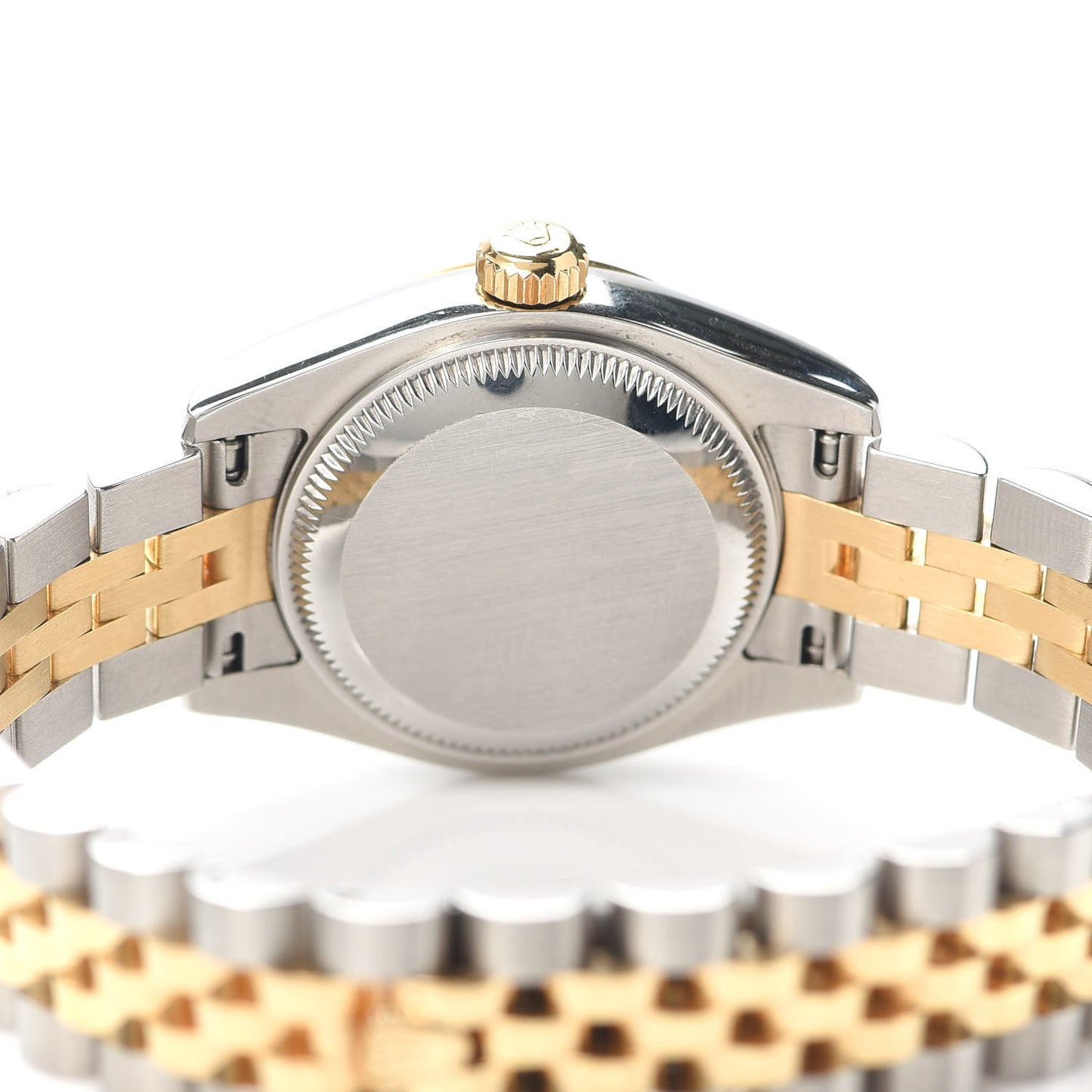 Stainless Steel 18K Yellow Gold Diamond 26mm Oyster Perpetual Datejust Watch Champagne 179173