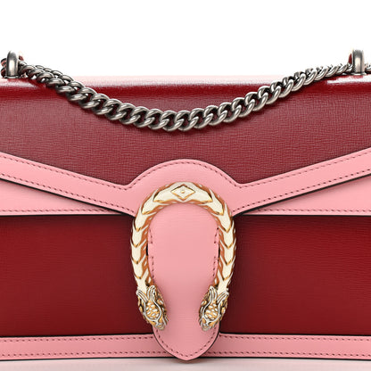 Gucci Azalea Calfskin Enamel Small Dionysus Shoulder Bag New Cherry Red Wild Rose Off White 12 of 12