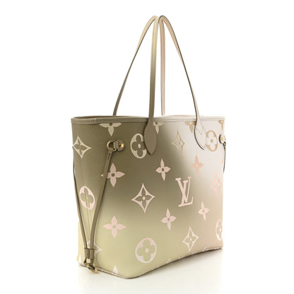 Louis Vuitton Monogram Giant Spring In The City Neverfull MM Sunset Kaki 4 of 10