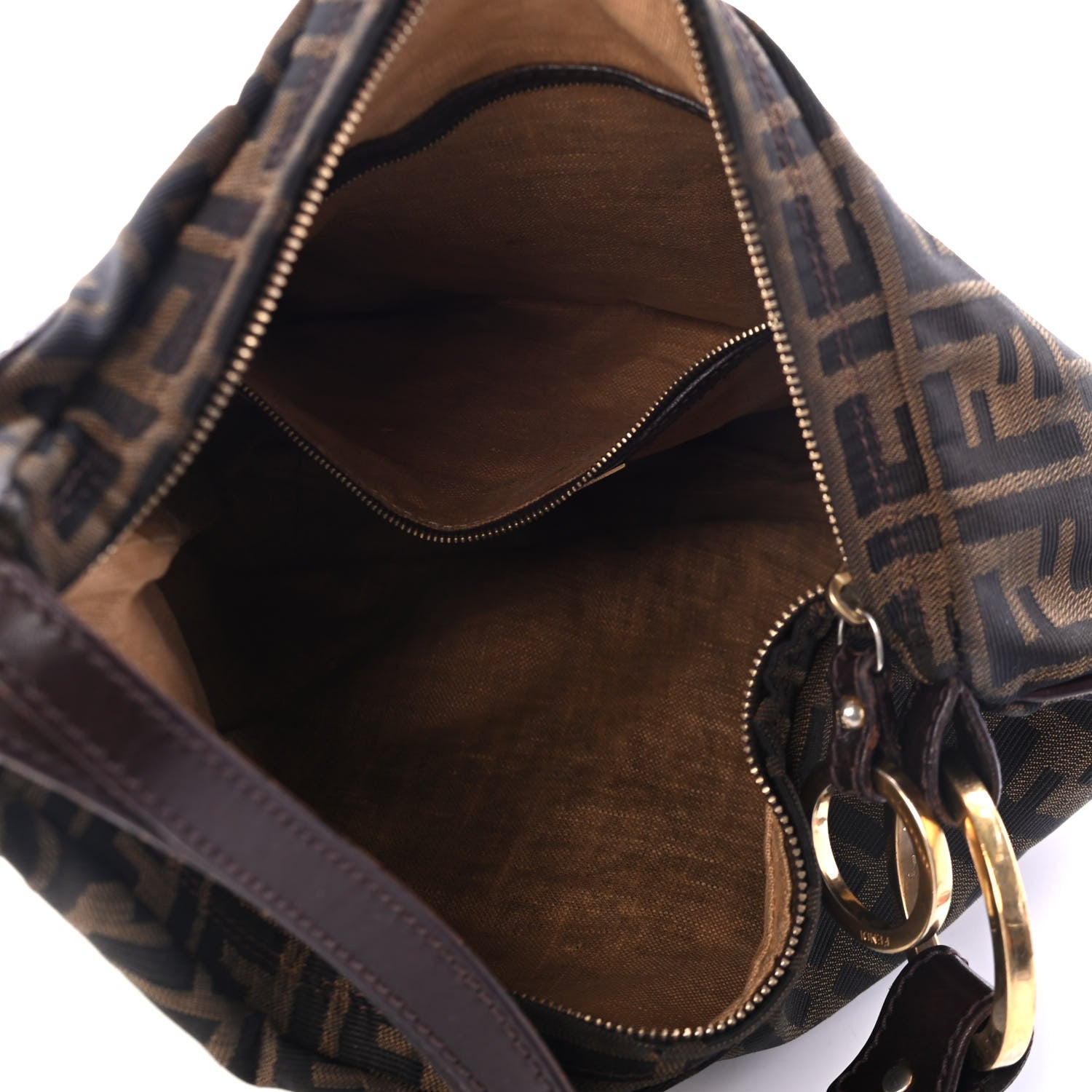 Fendi Zucca Biga Media Tobacco 4 of 5