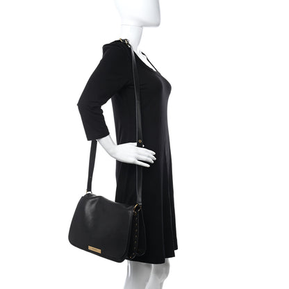 Saint Laurent Lambskin Amalia Flap Shoulder Bag Black 2 of 18