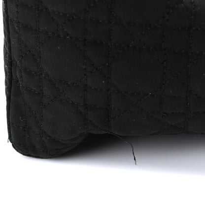Christian Dior Nylon Cannage Medium Lady Dior Black 10 of 10