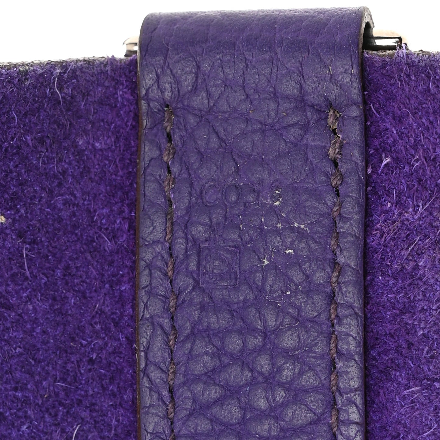 Taurillon Clemence Picotin Lock 26 GM Iris