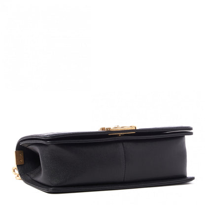 Chanel Caviar Quilted Medium Boy Flap Black 3 of 9