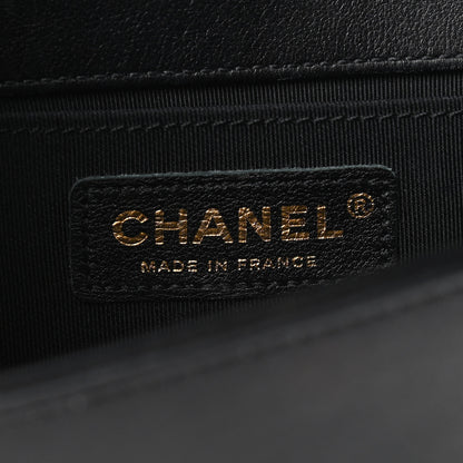 Chanel Calfskin Quilted Small Boy Flap Black 7 of 10