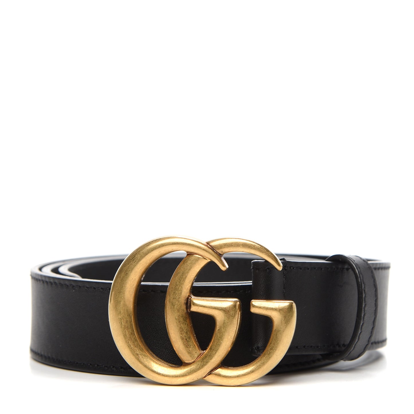 Calfskin Double G 30mm Belt 85 34 Black