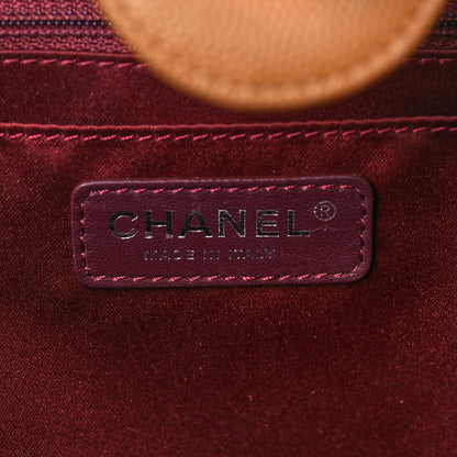 Chanel Caviar Medium Cerf Executive Shopper Tote Dark Beige 5 of 6