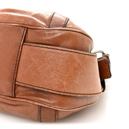 Saint Laurent Calfskin Metal Mombasa Hobo Beige 9 of 9