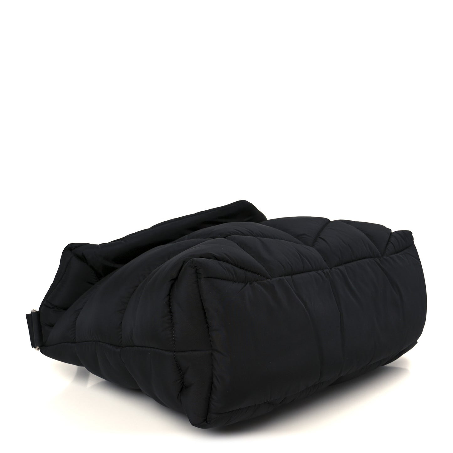 Econyl Nylon Lou Puffer Messenger Black