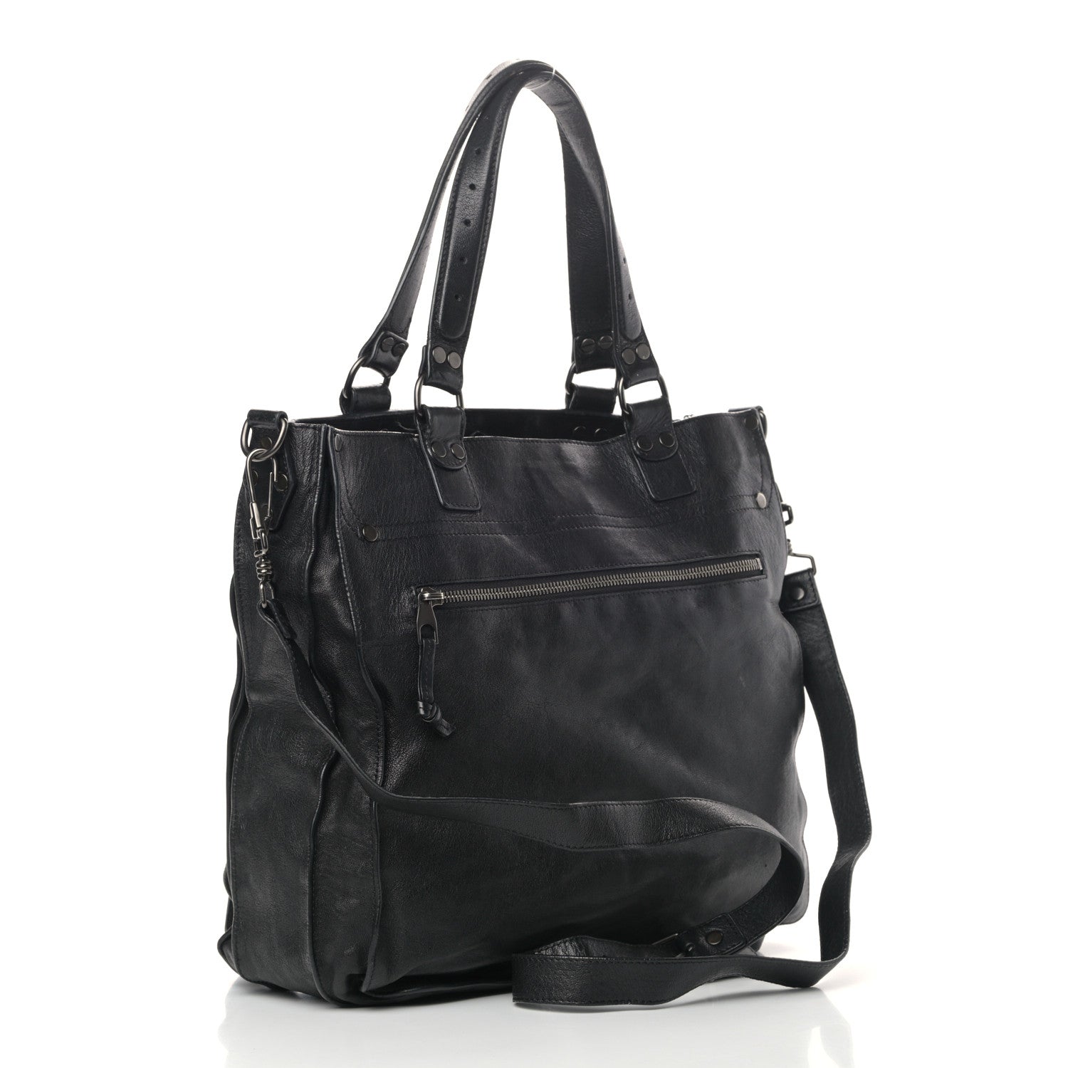 Proenza Schouler Lambskin PS1 Tote Black 2 of 12