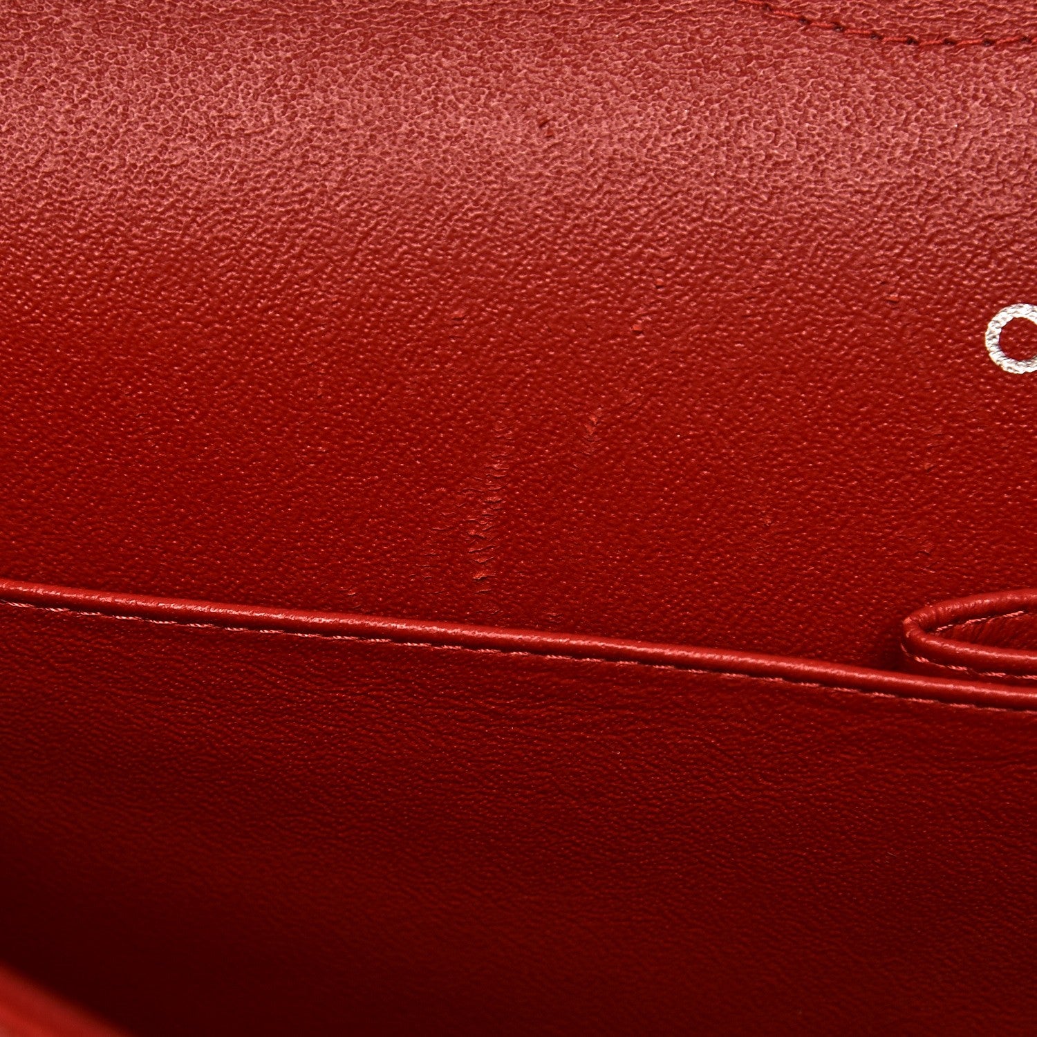 Chanel Caviar Quilted Jumbo Double Flap Red 10 of 12