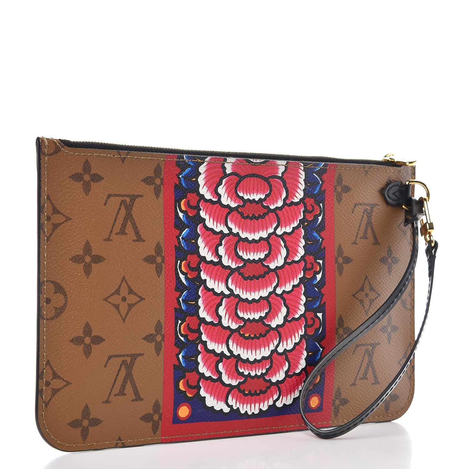 Louis Vuitton Reverse Monogram Kabuki MM GM Pochette 3 of 7