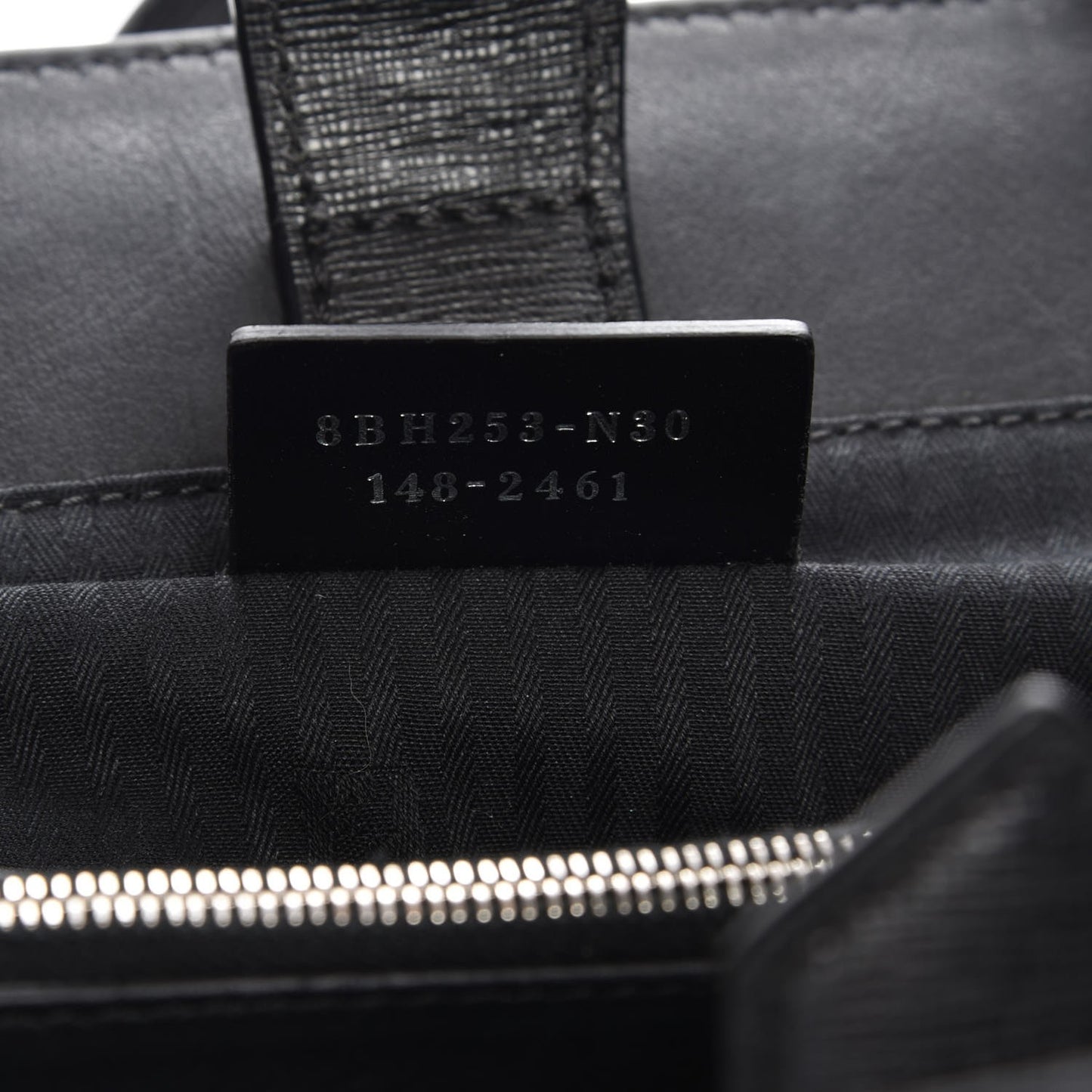Saffiano Monster Colorblock Petite 2Jours Tote Black
