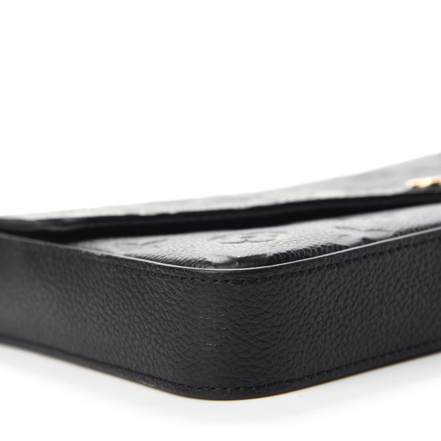 Empreinte Pochette Felicie Chain Wallet Black