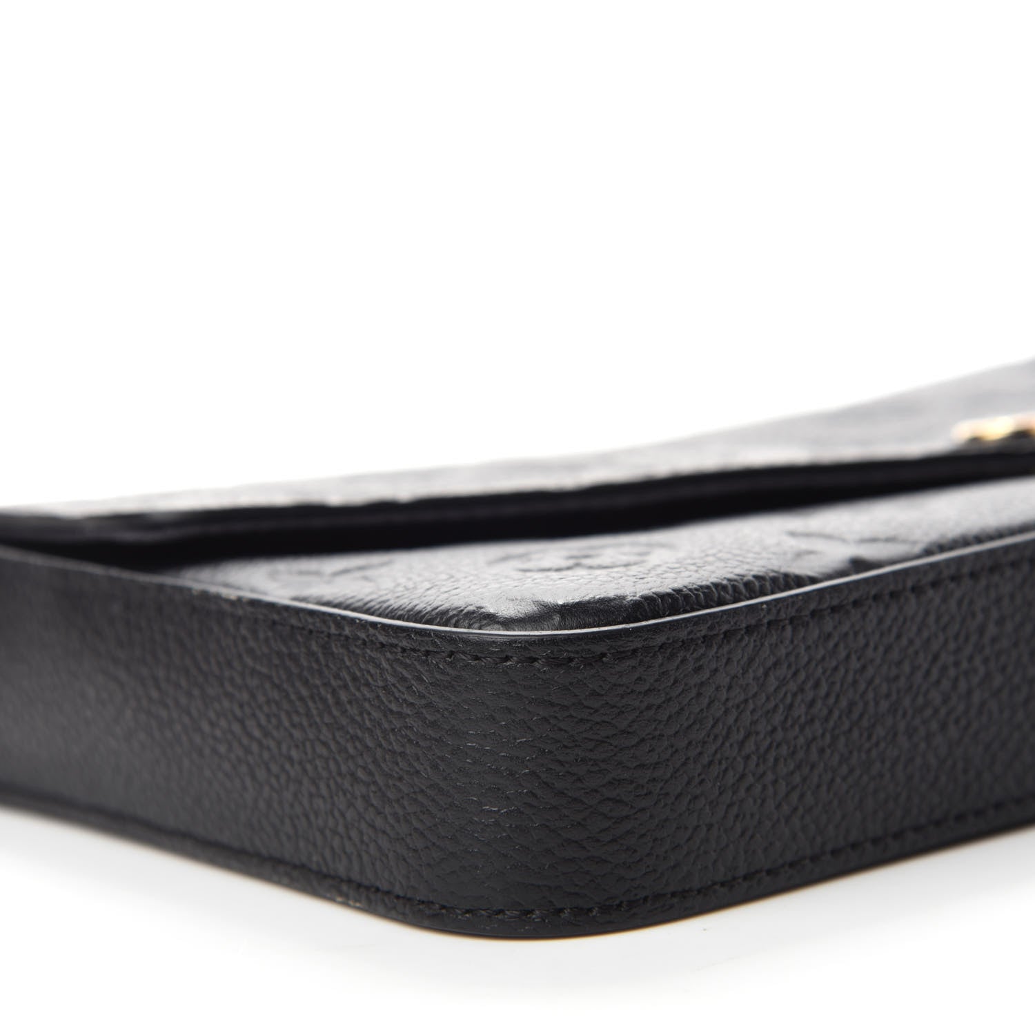 Louis Vuitton Empreinte Pochette Felicie Chain Wallet Black 6 of 12