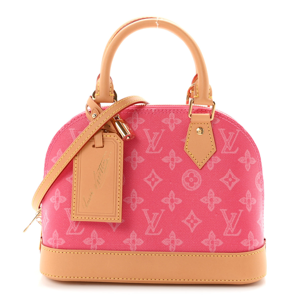 Louis Vuitton Monogram Origine Alma BB Rose Ruban 1 of 10