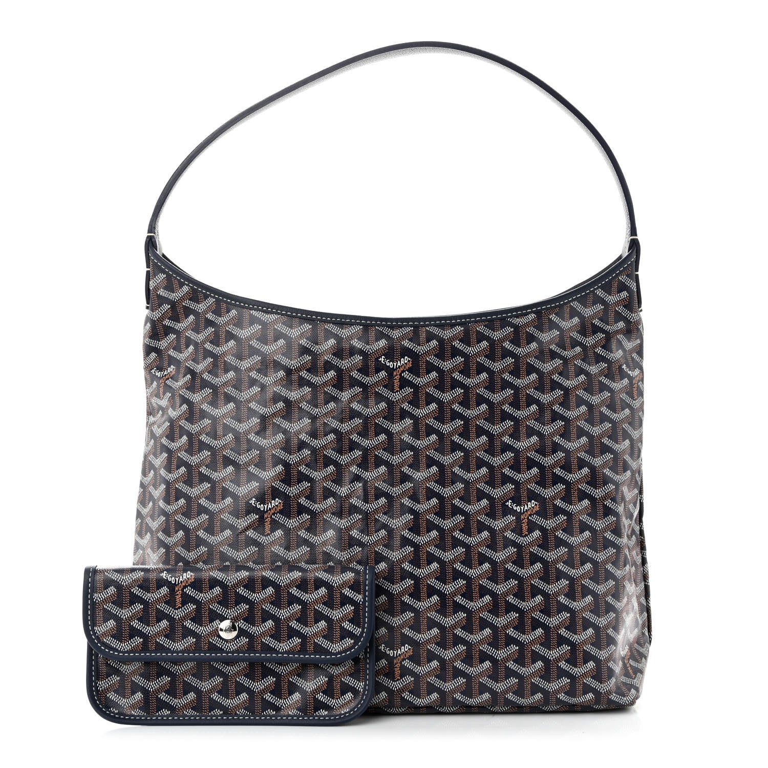 Goyard Goyardine Boheme Hobo Navy Blue 1 of 12