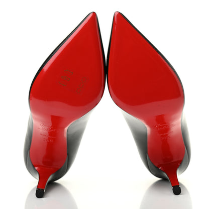 Christian Louboutin Kid Pigalle 100 Pumps 36.5 Black 4 of 7