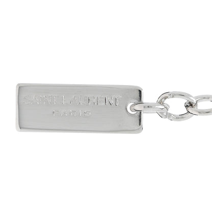 Saint Laurent Brass Monogram Charm Bracelet Mirror 3 of 3