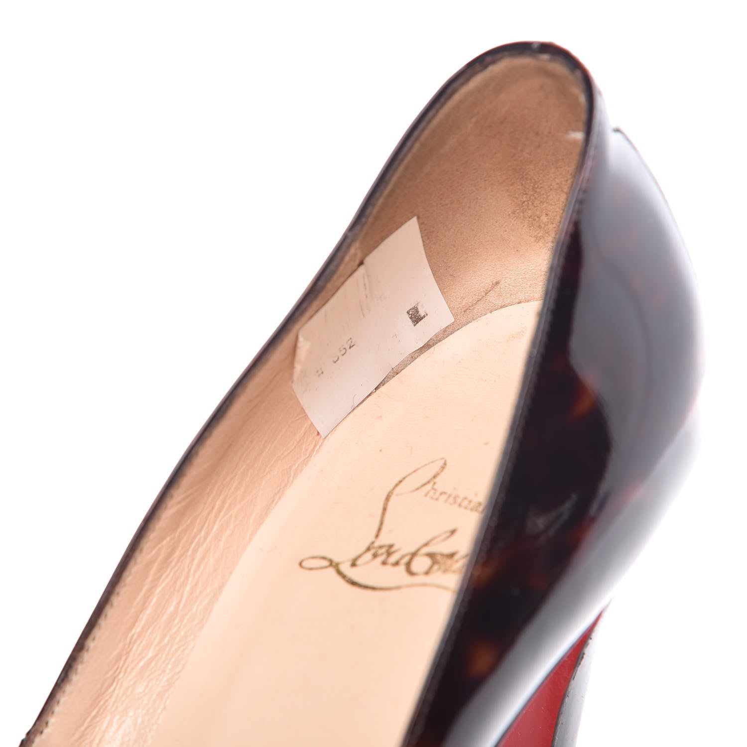 Christian Louboutin Patent Tortoiseshell Very Prive 120 Pumps 40 Tartaruga 12 of 17
