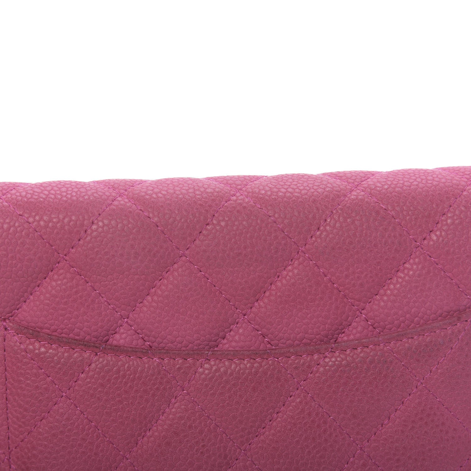 Chanel Iridescent Caviar Quilted Wallet on Chain WOC Pink 13 of 15
