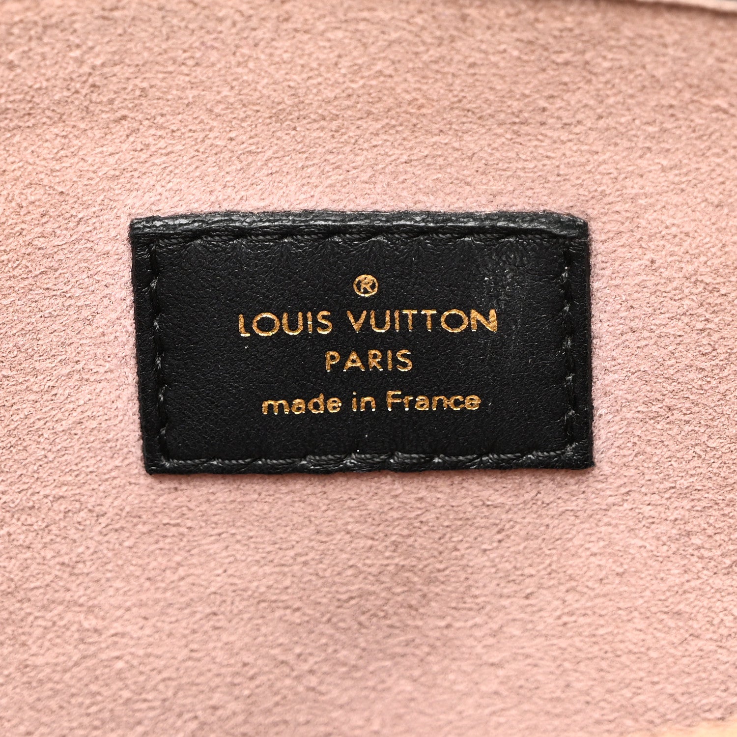 Louis Vuitton Lambskin Embossed Monogram Coussin PM Black 8 of 13