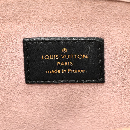 Louis Vuitton Lambskin Embossed Monogram Coussin PM Black 8 of 13