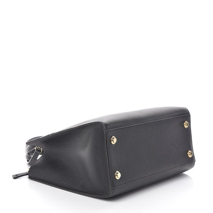 Louis Vuitton Taurillon City Steamer MM Black 4 of 8