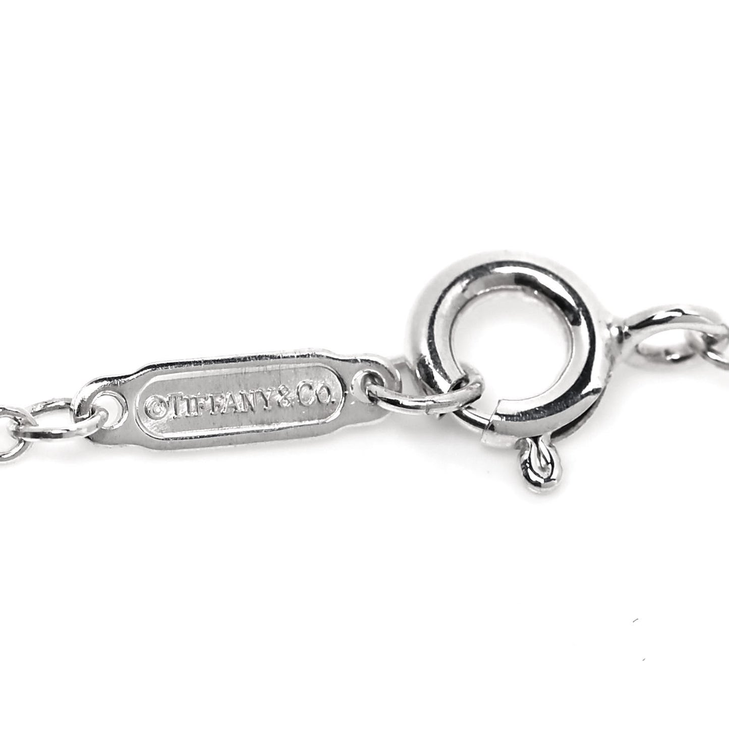 Sterling Silver T Two Single Chain Bracelet