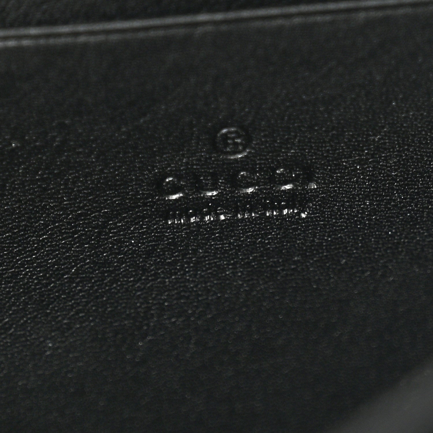 Gucci Velvet Matelasse GG Marmont Chain Wallet Black 8 of 12