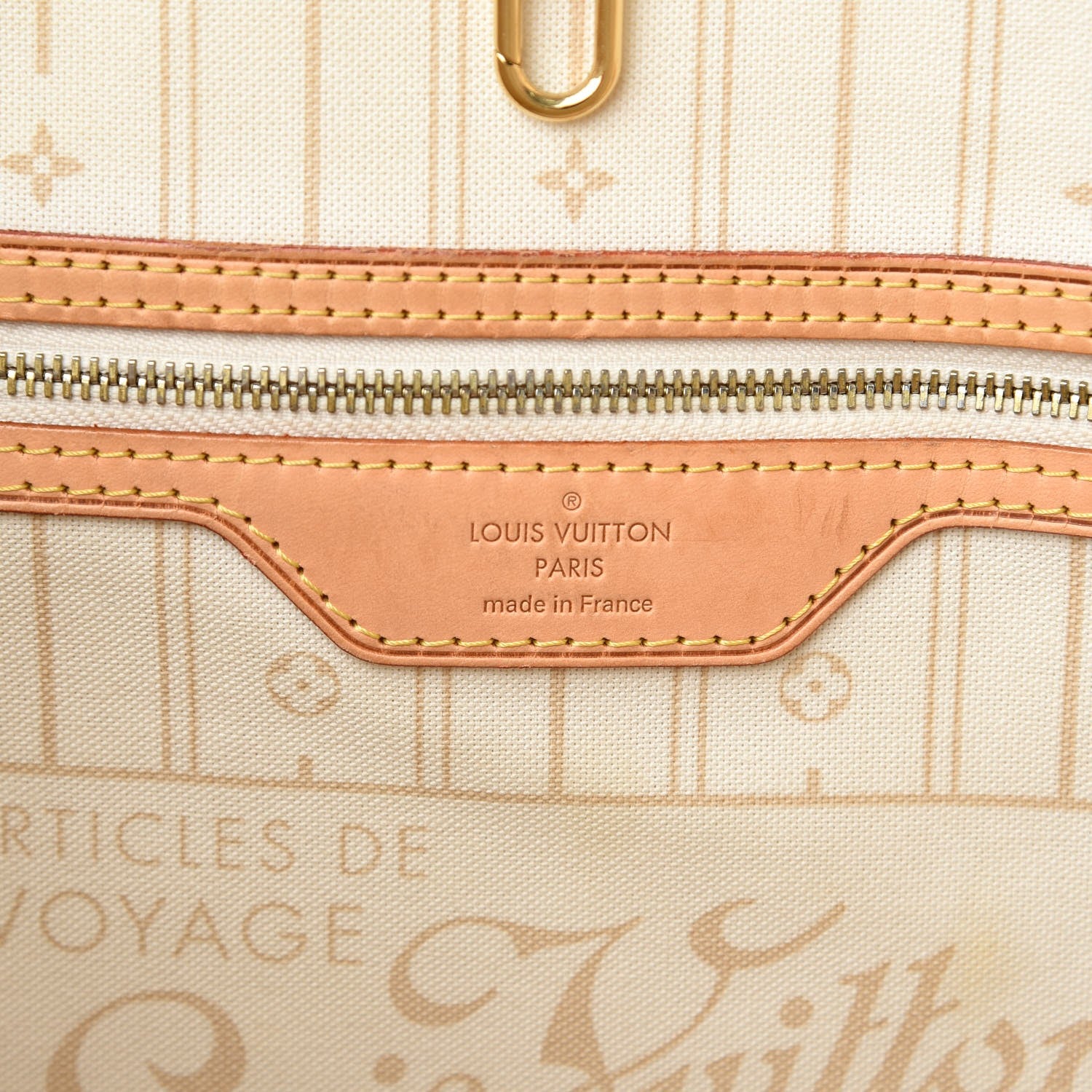 Louis Vuitton Damier Azur Neverfull MM 8 of 36
