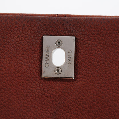 Chanel Iridescent Caviar Quilted Medium Lady Pearly Flap Brown 8 of 8